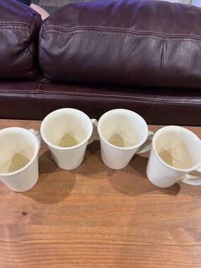 Denby Energy Collection Grandmug. Set of four mugs. Made in England.